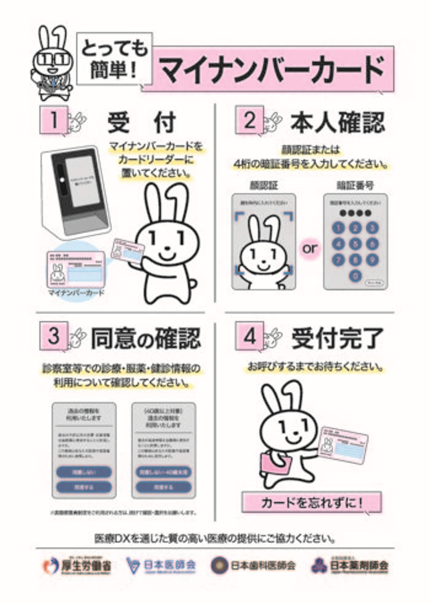 マイナンバーカード受付のご案内